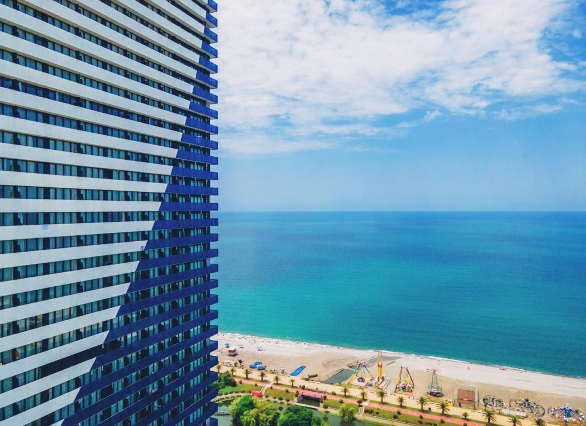 الشقق الفندقية باتوميفي  Sea View Orbi City المظهر الخارجي الصورة